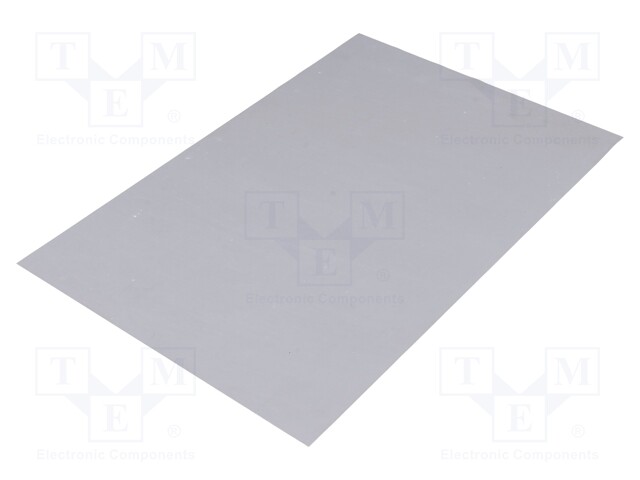 Heat transfer pad: silicone rubber; L: 220mm; W: 150mm; D: 0.23mm