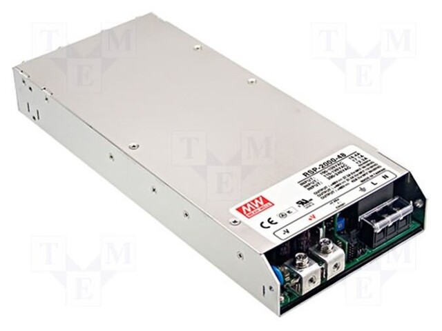 Power supply: switched-mode; modular; 2016W; 48VDC; 295x127x41mm