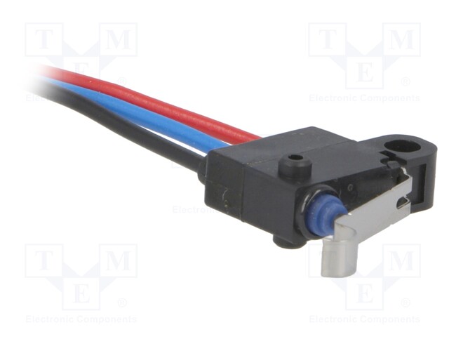 Microswitch SNAP ACTION; with lever with roller simulation