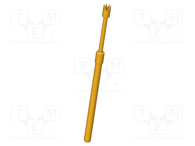Test needle; Operational spring compression: 8mm; 5A; Ø: 1.8mm