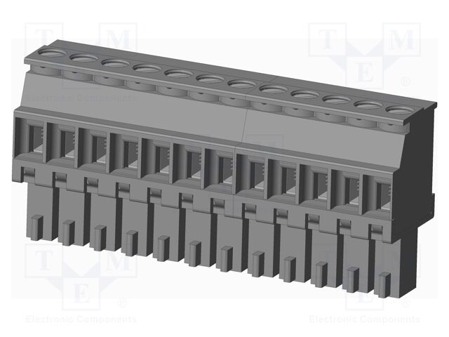 Connector: pluggable terminal block; plug; female; angled 90°