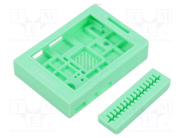 UNIHIKER; Enclosure: for computer; green; Enclos.mat: silicone