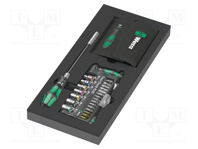 Kit: general purpose; Quan: 57pcs; in a foam tray