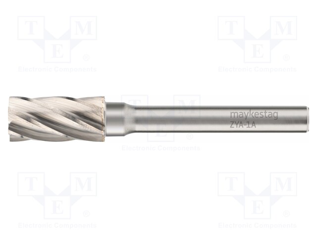 Rotary burr; Ø: 12mm; L: 70mm; aluminium; Working part len: 25mm