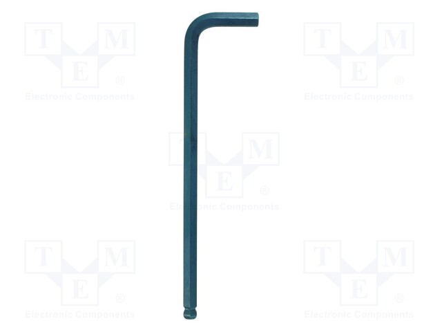Wrench; hex key,spherical; HEX 5mm; Overall len: 119mm