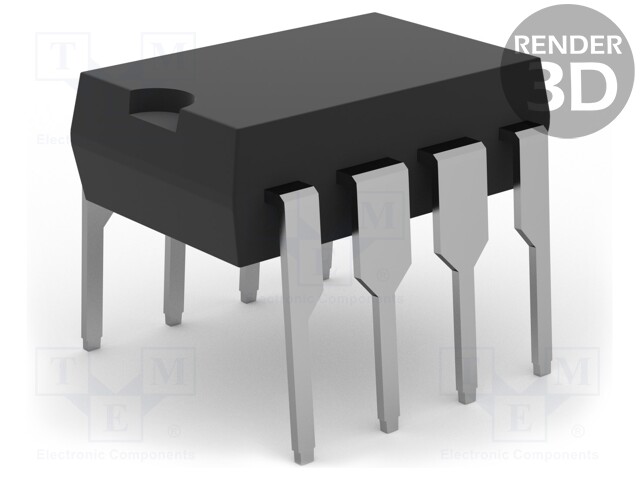 Optocoupler; THT; Channels: 2; Out: transistor; Uinsul: 5.3kV; DIP8