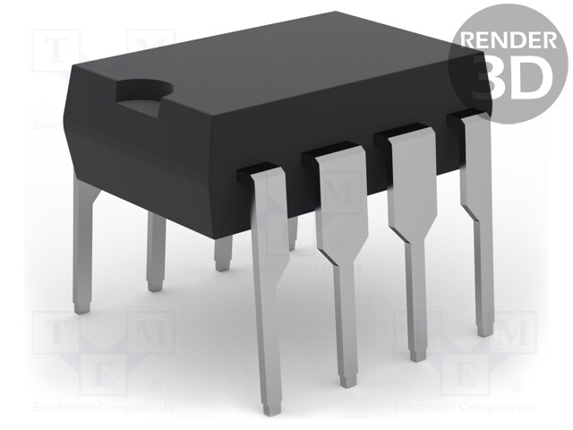 Optocoupler; THT; Channels: 2; Out: transistor; Uinsul: 3.75kV; DIP8