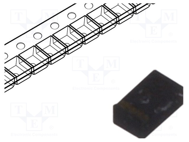 Transistor: NPN; bipolar; RF; 15V; 80mA; 0.38W; TSLP-3-1