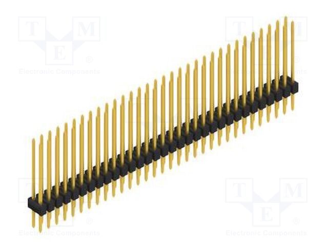 Connector: pin strips; pin header; male; PIN: 64; 2.54mm; THT; 2x32
