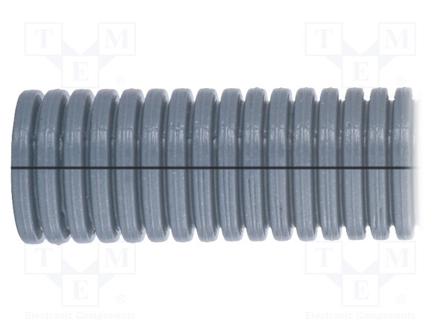 Conduit; ØBraid : 36mm; polyamide; grey; Len: 25m; -40÷120°C