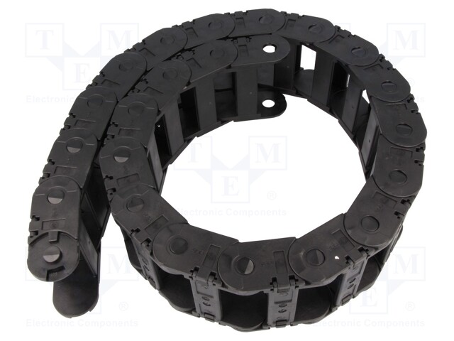 Cable chain; Series: 2500; Bend.rad: 225mm; L: 1012mm