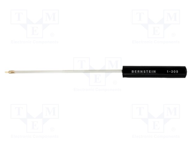 Trimmer; Blade length: 80mm; Overall len: 125mm; Size: 1,1x0,5mm