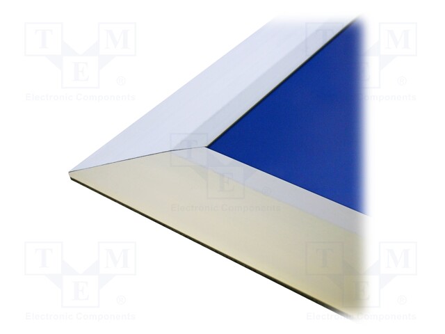 Adhesive mat frame; 1967x1295mm; Thk: 76mm; aluminium
