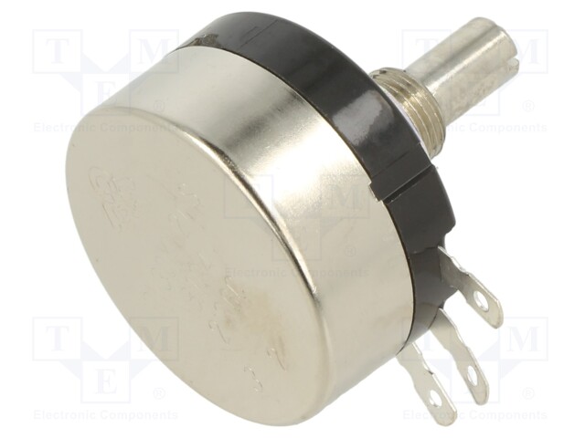 Potentiometer: shaft; 100kΩ; 600mW; ±10%; 6mm; carbon; 1kV; -10÷85°C