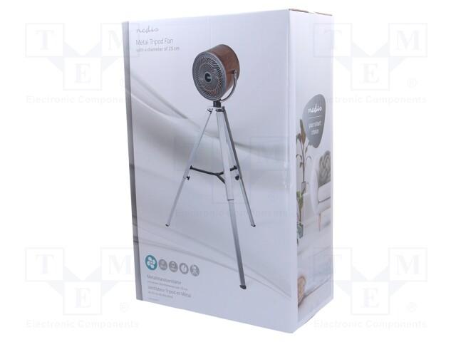 Fan: AC; 45W; 220÷240V; Ø: 250mm; Len: 1.5m; Plug: straight