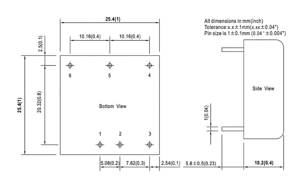 Converter: DC/DC; 15W; Uin: 9÷36V; Uout: 15VDC; Uout2: -15VDC; 300kHz