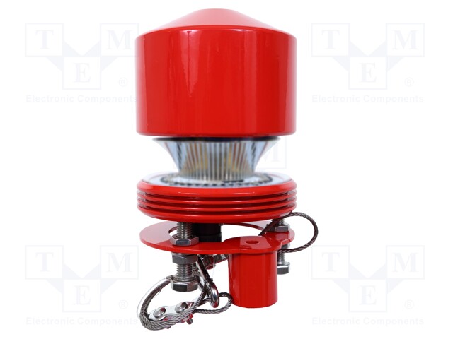 Signaller: obstruction light; continuous light; 22÷51VDC; 2.9kg