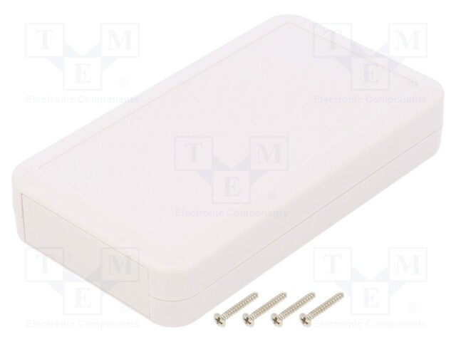 Enclosure: multipurpose; X: 76mm; Y: 27mm; Z: 135mm; LC; ABS; white