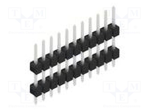 Connector: pin strips; pin header; male; PIN: 11; 2.54mm; THT; 1x11