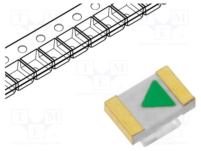 Phototransistor; 0805; 940nm; 30V; 120°; Lens: transparent