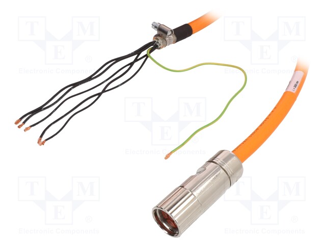 Harnessed cable; 5m; Outside insul.material: PUR; Kind: servo