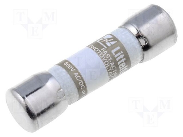 Fuse: fuse; gPV; 3A; 600VAC; 600VDC; 10,3x38mm; KLKD