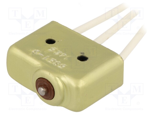 Microswitch SNAP ACTION; without lever; SPDT; 5A/250VAC; ON-(ON)