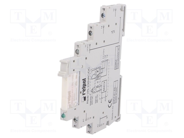 Relay: interface; SPDT; Ucoil: 230VDC; Ucoil: 230VAC; 6A; SPDT