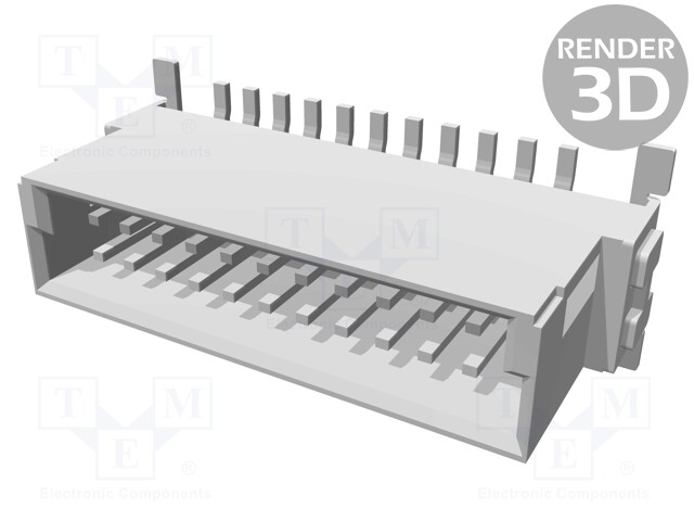Connector: PCB to PCB; male; PIN: 22; 1.27mm; Series: har-flex; 2.3A