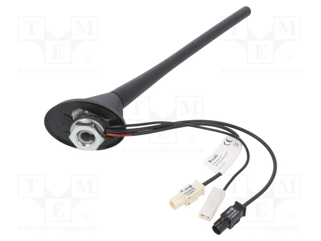 Antenna; car top; 0.2m; AM,DAB,FM; Fiat,Renault,Seat,VW,Škoda