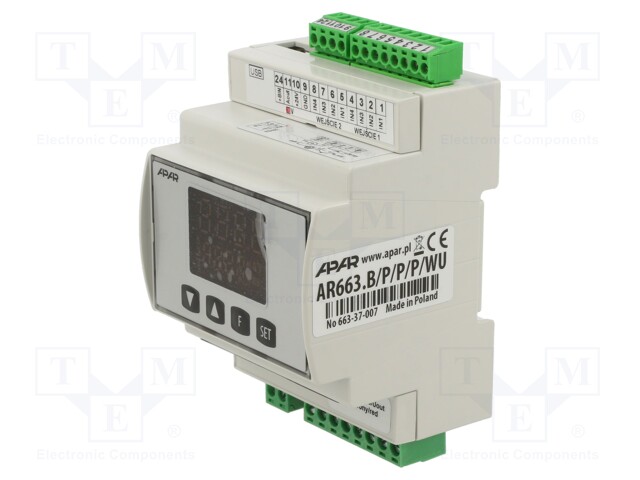 Module: dual channel regulator; relay; OUT 2: relay; OUT 3: relay