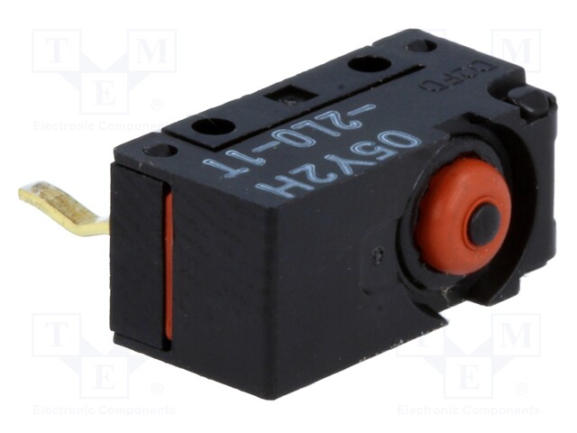 Microswitch SNAP ACTION; without lever; SPDT; 2A/125VAC; ON-(ON)