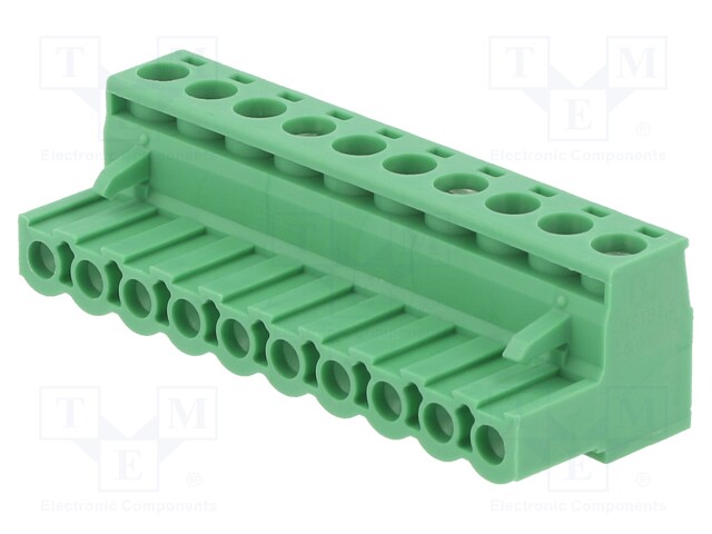 Pluggable terminal block; 5.08mm; ways: 16; straight; plug; female