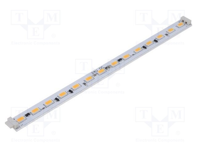 LED strip; 24V; white warm; No.of diodes: 14; 595.7(typ)lm; 260mA