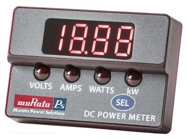 Meter: network parameters; digital,mounting; on panel; green