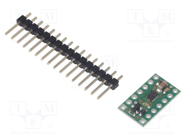 DC-motor driver; DRV8835; 250kHz; PWM; 1.2A; Uin mot: 2÷11V