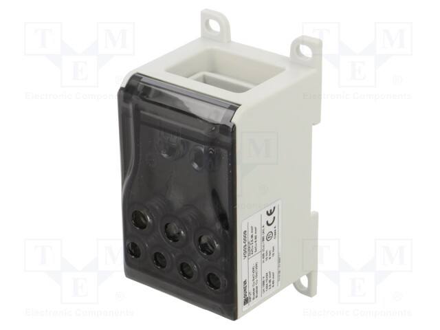 Splice terminal: distribution block; OJL; ways: 1; terminals: 8