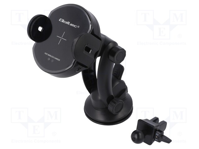Inductance charger; 5V/1,2A,5V/1A,9V/1,2A,9V/1,67A; black; 15W