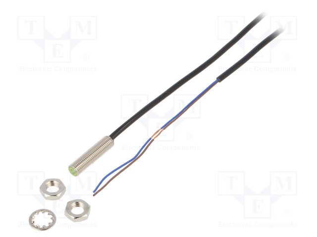 Sensor: inductive; Output conf: 2-wire NO; 0÷1.5mm; 10÷30VDC; M8