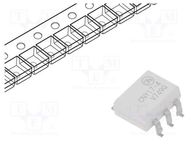 Optocoupler; SMD; Channels: 1; Out: transistor; Uinsul: 4.17kV