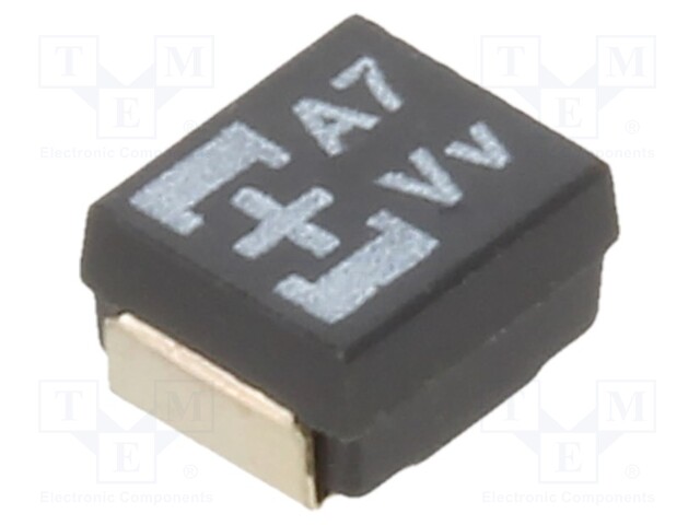 Capacitor: tantalum-polymer; 10uF; 35VDC; TQC; SMD; ±20%; -55÷105°C