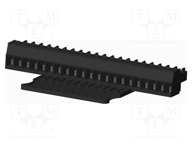 Connector: pluggable terminal block; plug; female; straight; 300V