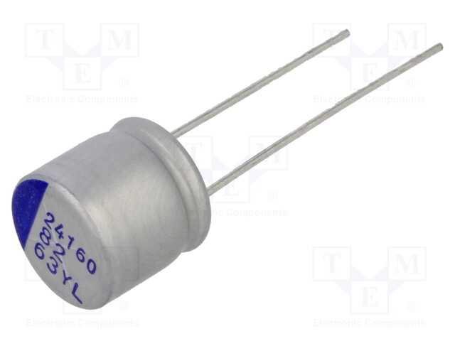 Capacitor: hybrid; THT; -55÷125°C; Body dim: Ø10x9.5mm; 82uF; 63VDC