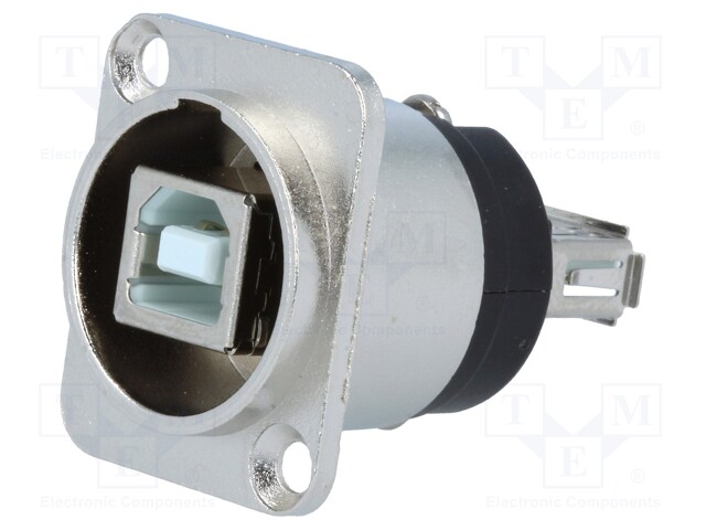 Adapter; USB A socket-back,USB B socket-front; FT; USB 2.0