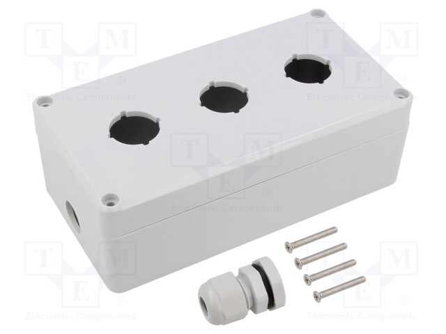 Enclosure: for remote controller; X: 82mm; Y: 158mm; Z: 55mm