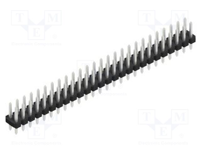Connector: pin strips; pin header; male; PIN: 52; 2.54mm; THT; 2x26