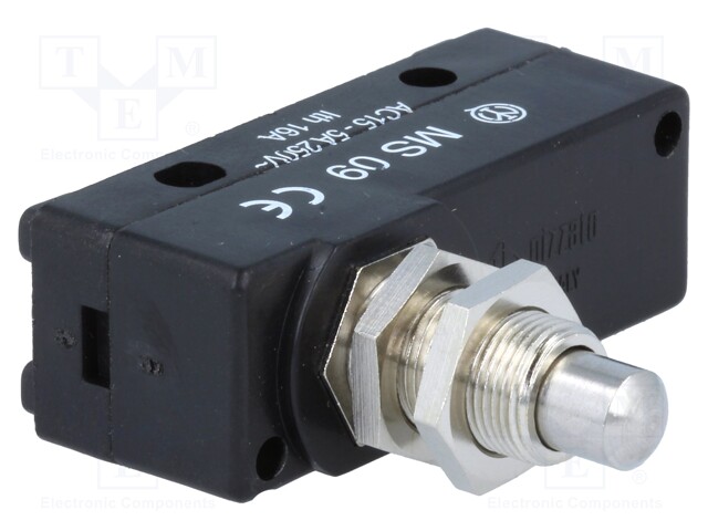 Microswitch SNAP ACTION; with pin; SPDT; 16A/250VAC; ON-(ON)