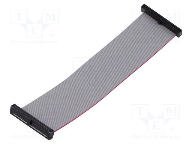 Ribbon cable with IDC connectors; Tape ph: 0.64mm; 114.3mm