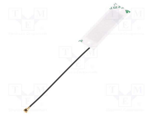 Antenna; Bluetooth,WiFi,ZigBee; 2.8dBi; linear; 35x11x0.1mm; U.FL