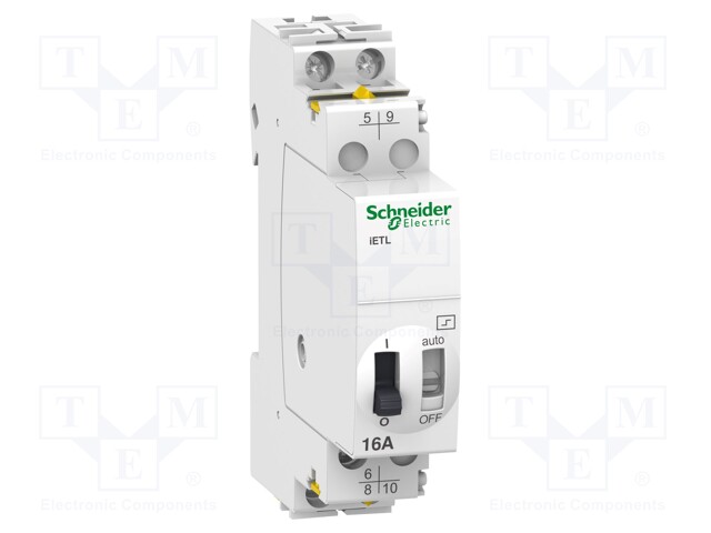 Relay: extension; SPDT + NO; Ucoil: 230VAC; Ucoil: 110VDC; 16A
